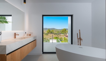 Resa estates Ibiza villa for sale tourist license modern  bathroom 2.jpg